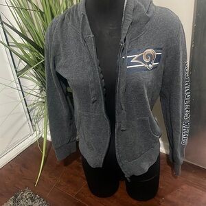 Los Angeles Rams zip up hoodie